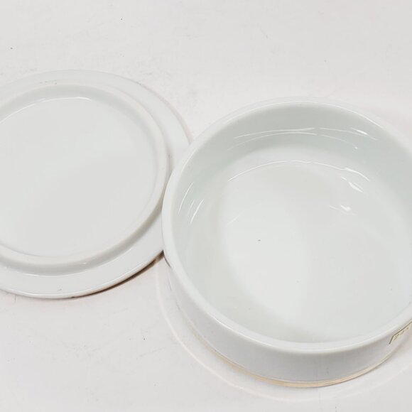 Chokin Art Japan Covered Dish 24 kt Gold - Picture 4 of 6